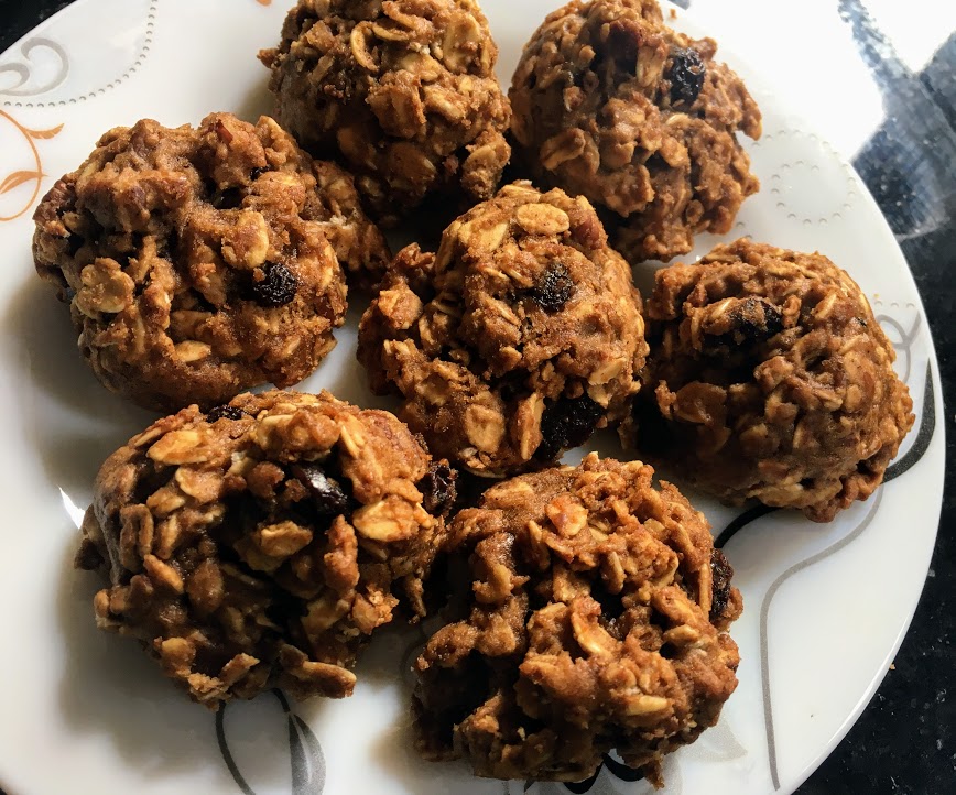 Apple Butter Oatmeal Cookies