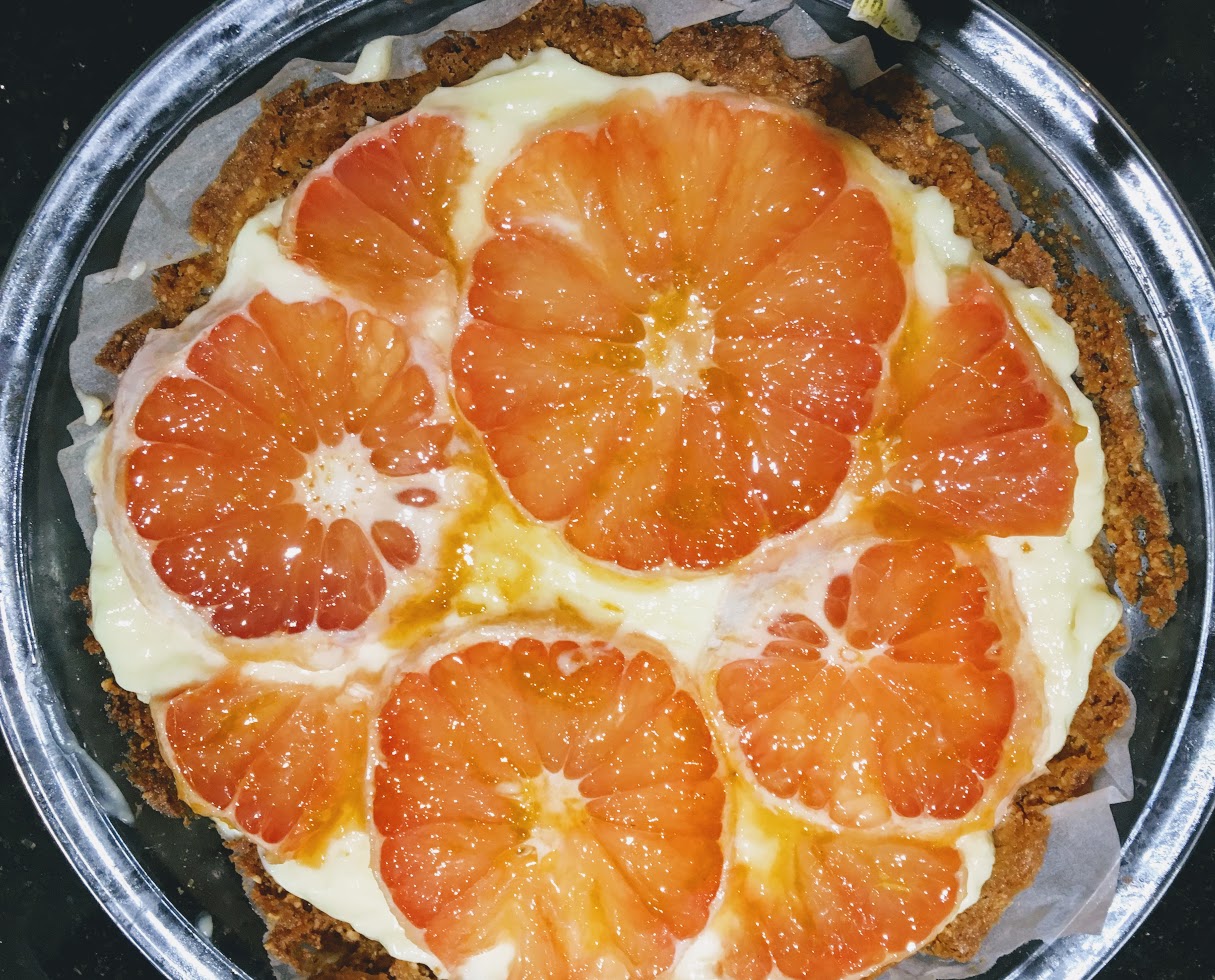 Ginger Grapefruit Tart