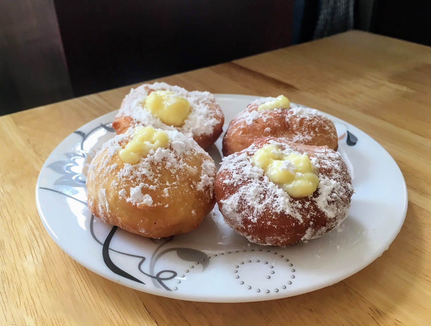 Vanilla Cardamom Doughnuts