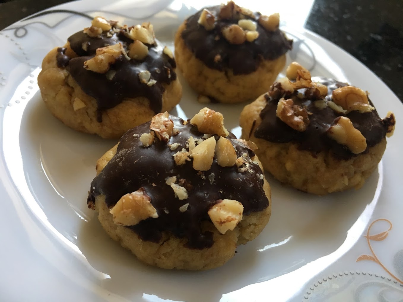 Chocolate-Covered Honey Cookies