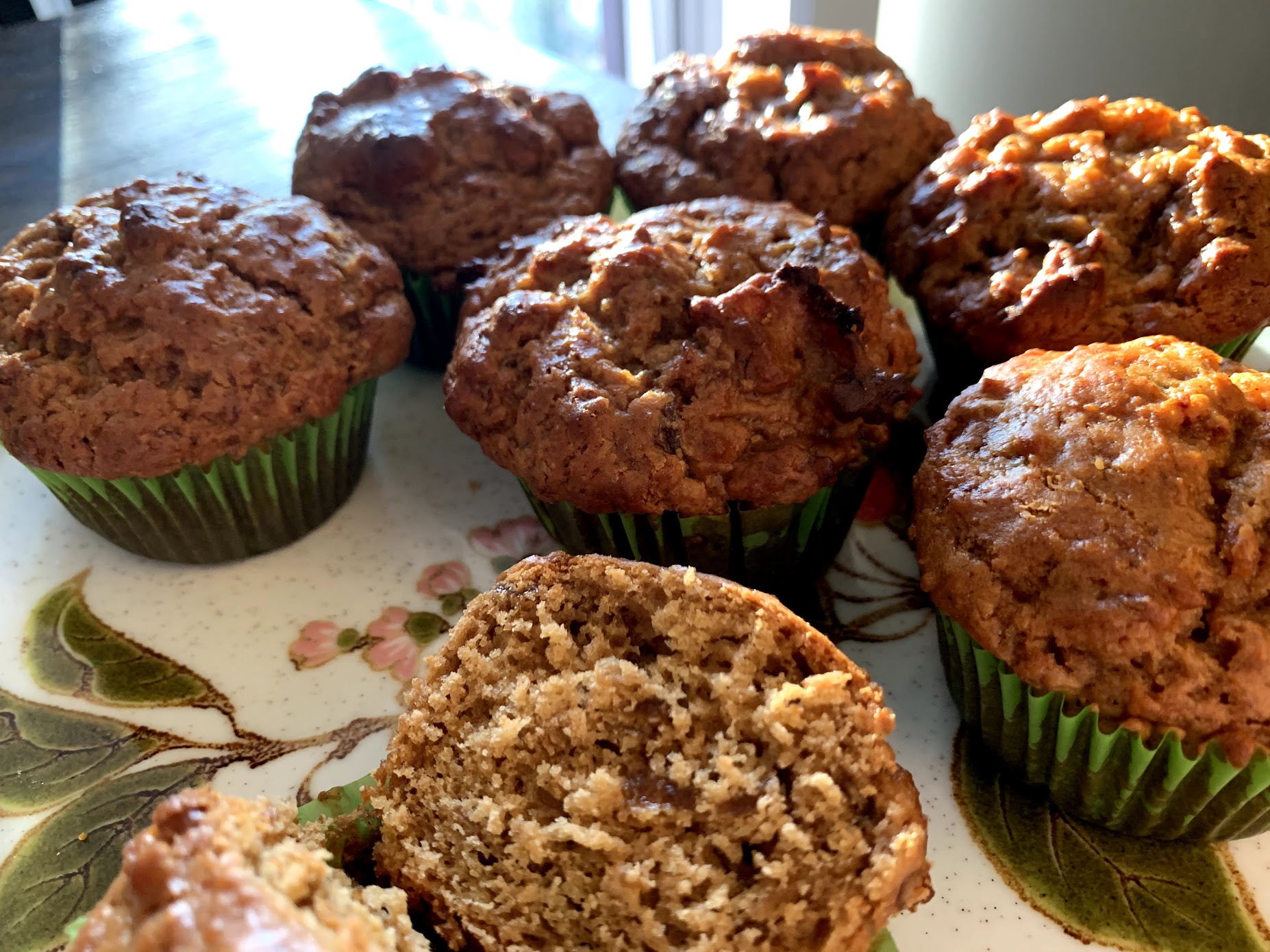 Whole Wheat Apricot Muffins