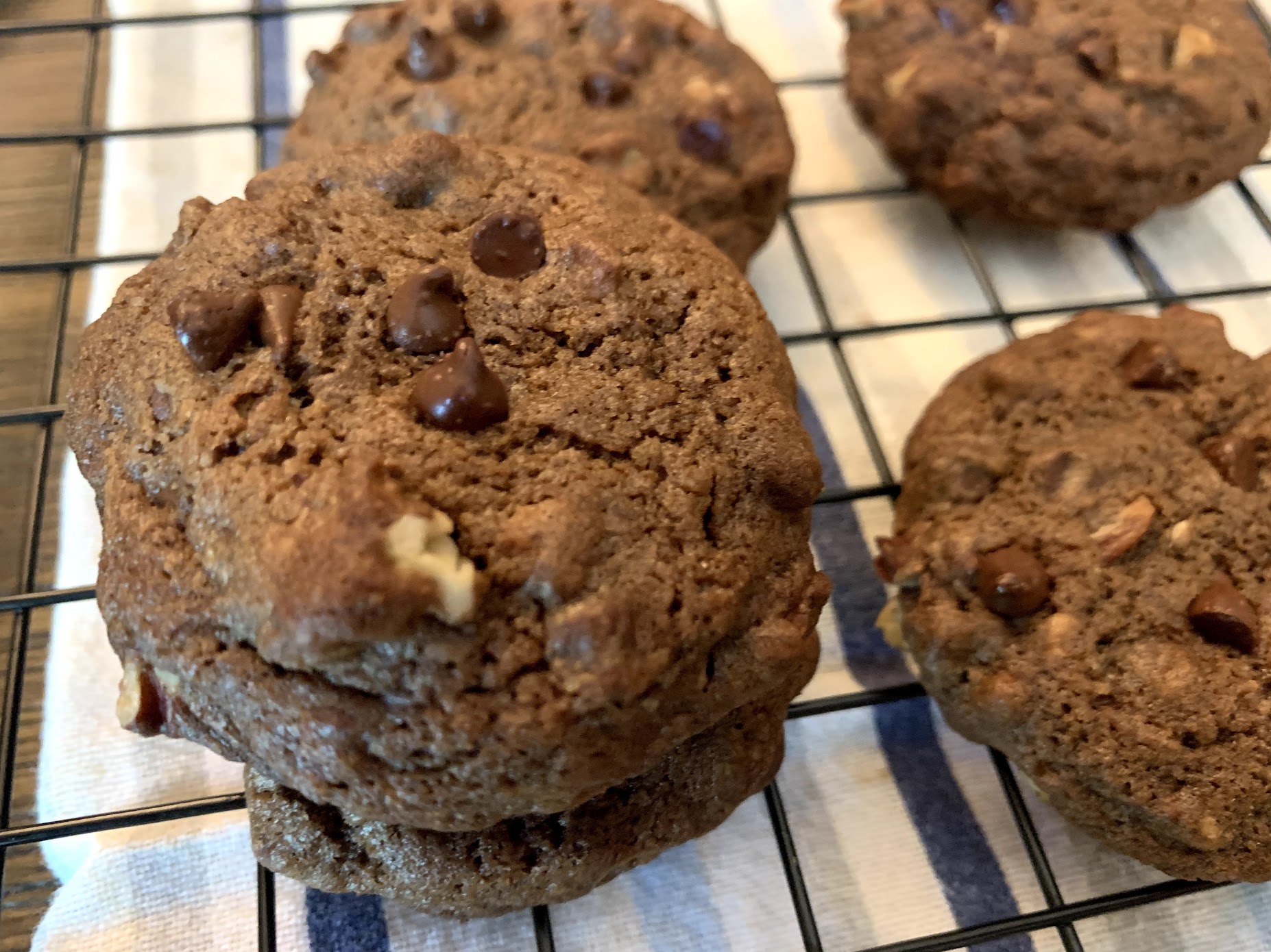 Double Chocolate Cookies