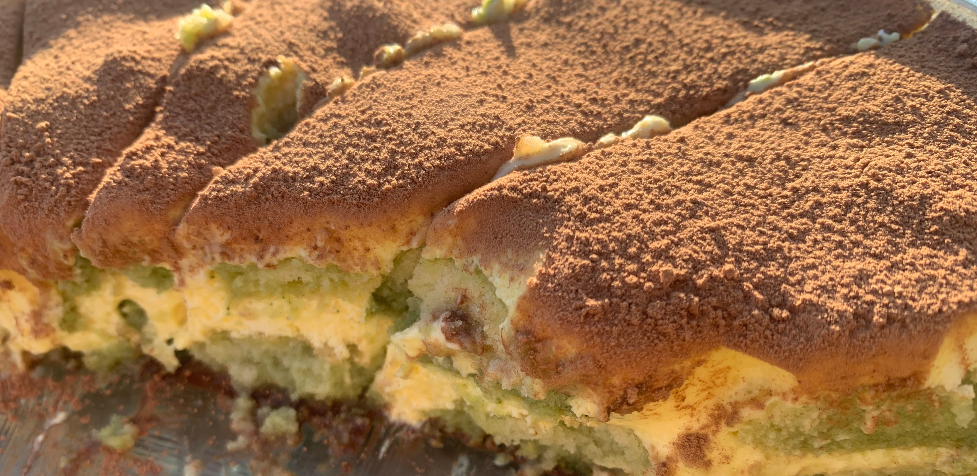 Tangy Matcha Tiramisu